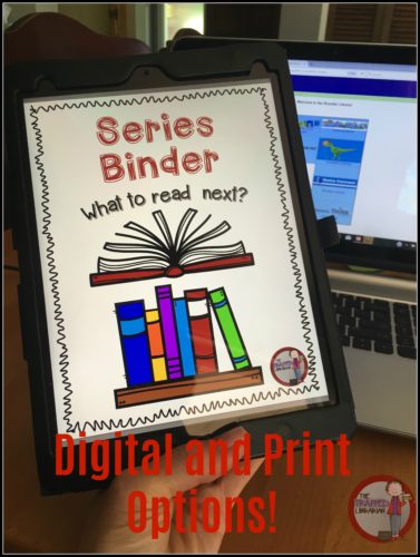 Kids' Chapter Book Series Binder