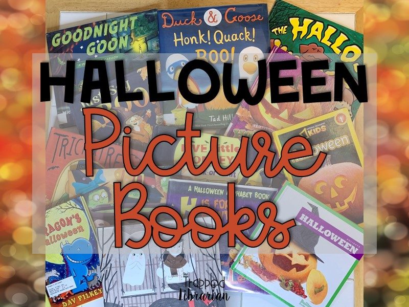 Halloween Picture Books The Trapped Librarian