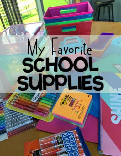 Are you a school librarian who loves new colorful school supplies? These back to school supplies for librarians will help you with your shopping list and put you in the mood for getting back to your library! Here’s wishing you a great school year! #thetrappedlibrarian #schoolsupplies
