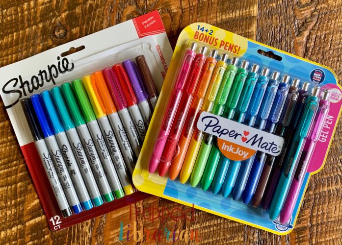 Back to School Colorful Pens for Librarians