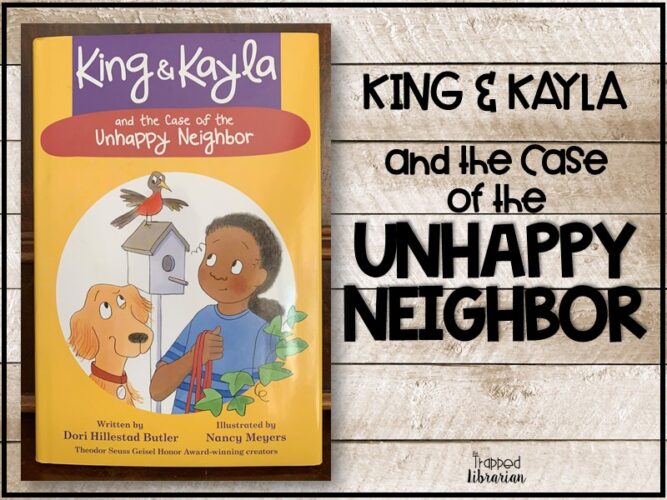 Easy Reader King and Kayla Unhappy Neighbor