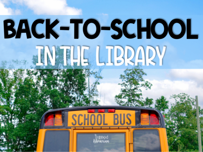 Get Organized for Back to School in the Library