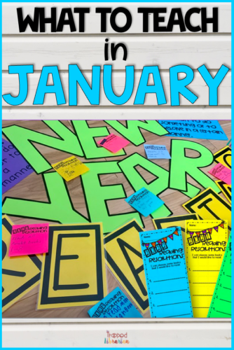 January library lessons can be engaging, rigorous, and FUN! Get ideas for your January library displays and January bulletin board ideas. Your elementary students will be excited about the new year in your library. New Year Reading Resolutions, Winter Sports Research, Winter Library Catalog Practice and MORE! These January library activities will make your elementary school library the center of your school!