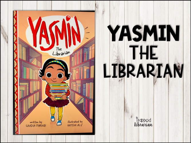 Cybils Easy Readers 2021 finalist Yasmin the Librarian