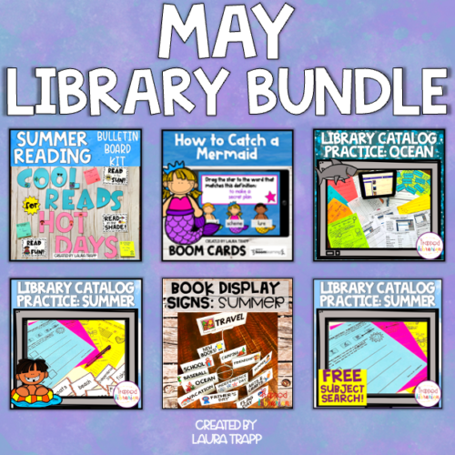 May Library Lessons Bundle