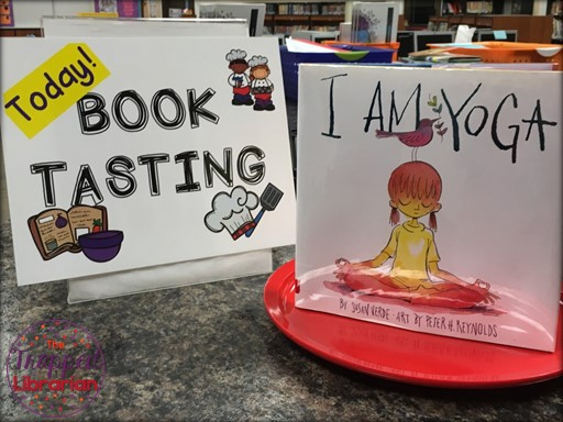 Book Tasting Event Sign