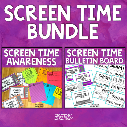 Screen Free Week Activities Bundle The Trapped Librarian