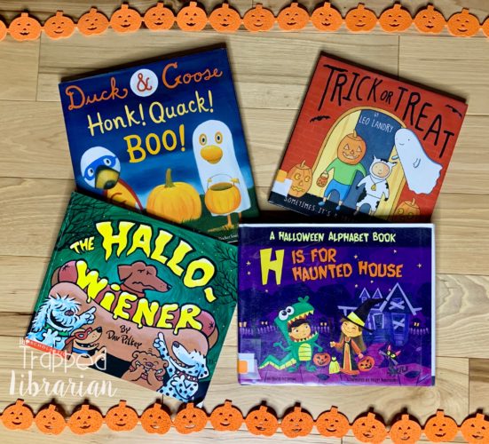 First Grade Halloween picture books
