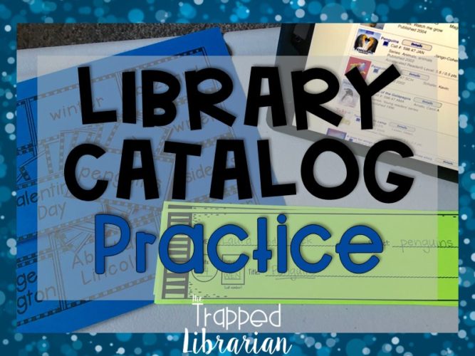 Library Catalog Instruction and Practice