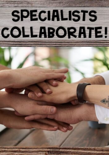 Take collaboration in the school library to a new level with school wide specialist collaborations!  Join your physical education, music, art, technology, and other colleagues to unite your school community in a common theme.  Read this blog post and start planning your engaging specialist collaboration today!  #thetrappedlibrarian #school library