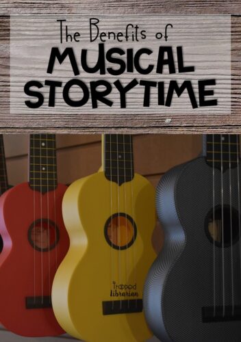 Bring music and movement into your school library story time sessions with Musical Storytime. Read about the benefits of using music and movement with your elementary students and start planning engaging lessons for your school library today! #thetrappedlibrarian #schoollibrary
