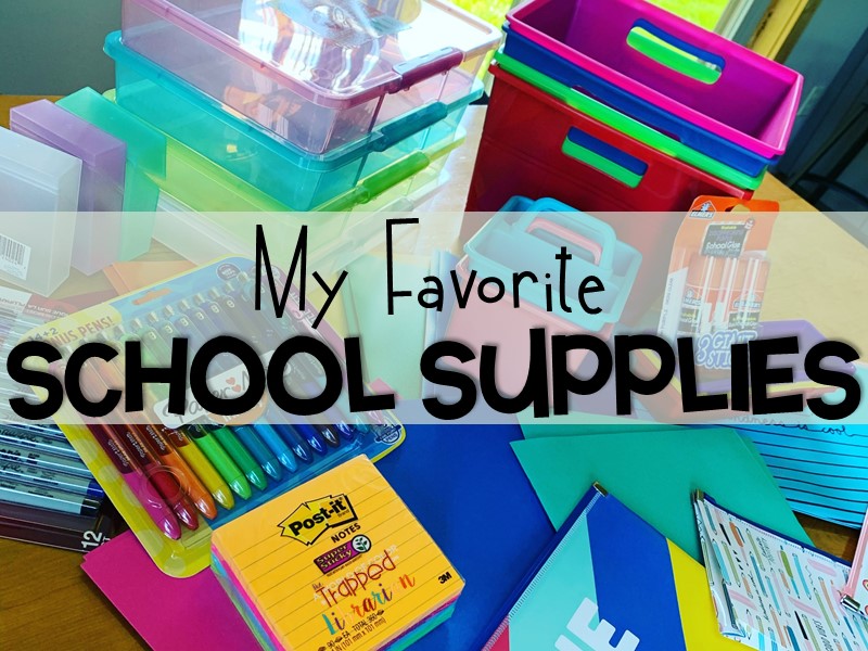School Supply List - Preschool thru High School ~ Love My Big Happy Family