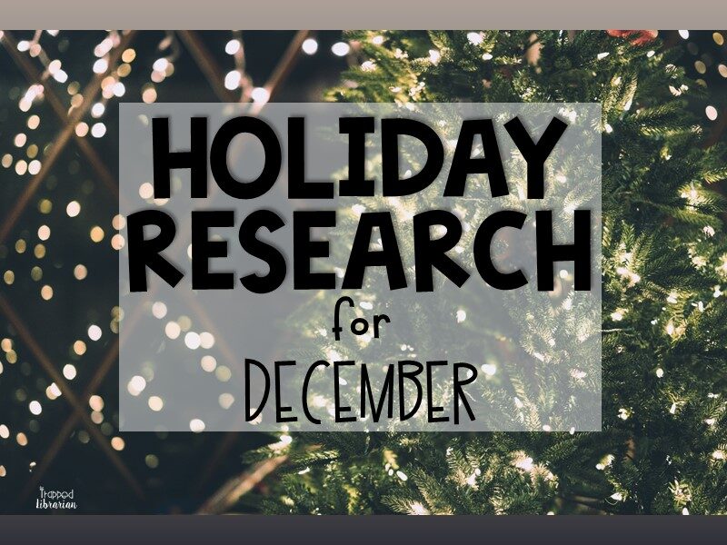 Holiday Research for December