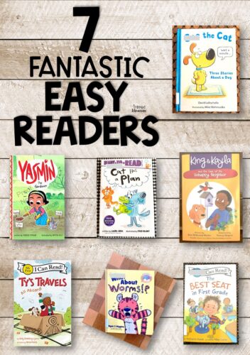 Fresh new easy reader books for your youngest learners!  These books were finalists for a 2020 Cybils Award.  If you’re looking for easy readers for kindergarten or easy readers for first grade, read these short reviews.  You will find exciting new books for young children to add to your elementary library or classroom.  These are fun books that you our primary grade readers will love!