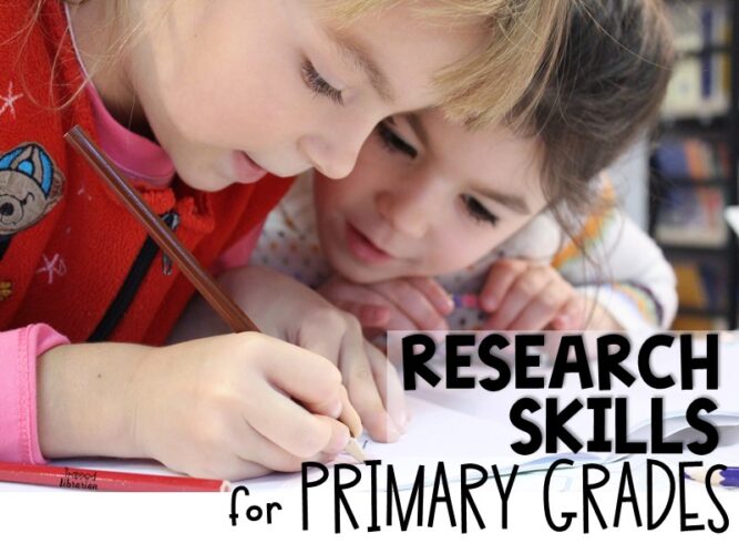 Research Skills for Kindergarten and First Grade