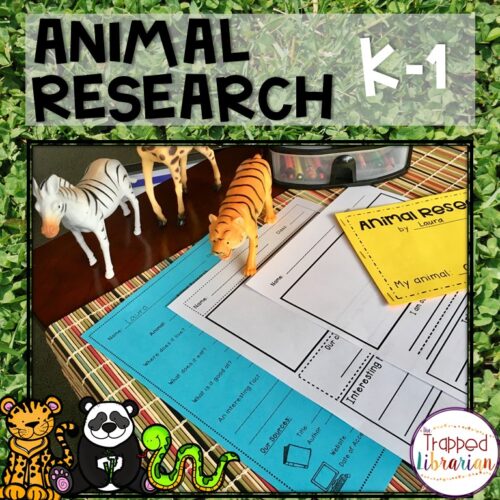 Animal Research Kindergarten and First Grade
