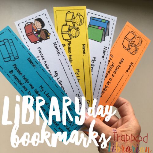 Get organized with Library Day Bookmarks