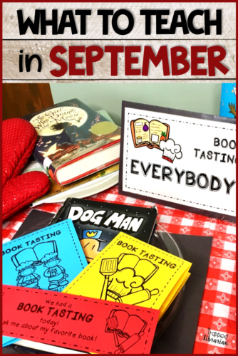 Your back-to-school library lessons will be fun and foundational with these September library ideas from the Trapped Librarian. Make sure your elementary library students want to come by for more by starting the year with book tasting, library catalog practice and more. Click through to the blog and start planning your September library lessons today!