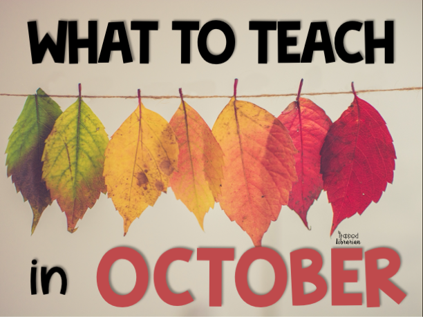 October Library Lessons