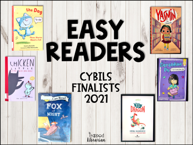 Cybils Easy Readers for 2021