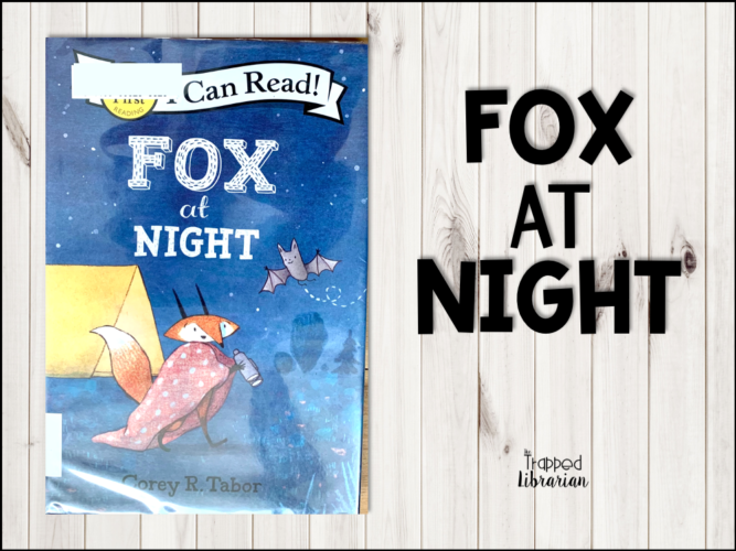 Cybils Easy Readers 2021 finalist Fox at Night