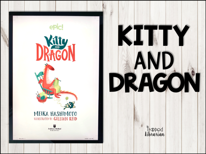 Cybils Easy Readers 2021 finalist Kitty and Dragon