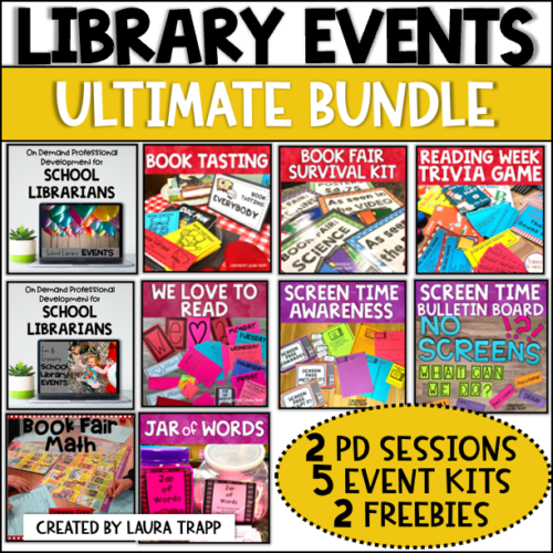 School Library Events Ultimate Bundle