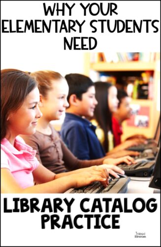 Why should your elementary library lessons include library catalog practice?  Instill independence in your K-5 students as they learn and practice important library skills. Get elementary library ideas for scaffolding your instruction for student success and engagement! Whether you need Destiny library lessons, Destiny Discover library lessons, or lessons for ANY other library catalog system, this article is for you. Make your library lessons fun and engaging with these practical ideas.