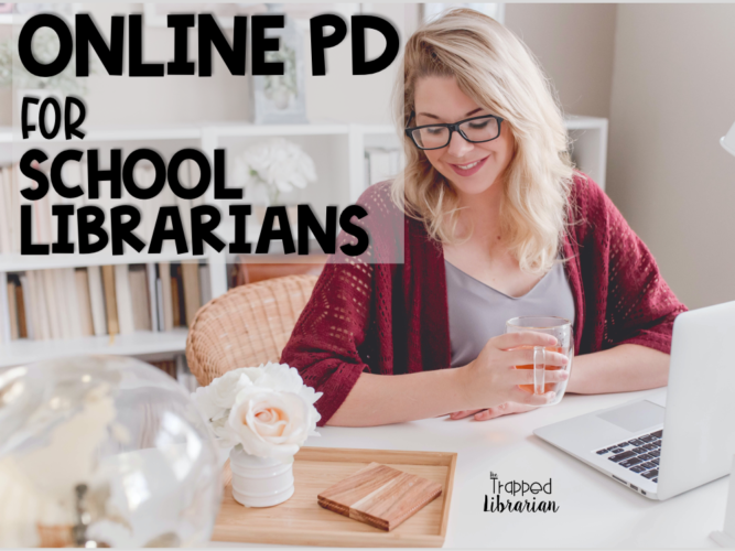 Online PD for School Librarians is perfect for your professional development needs
