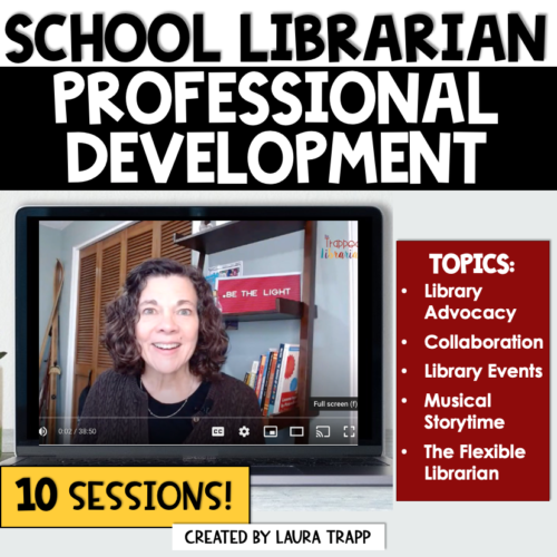 Online PD for School Librarians Bundle