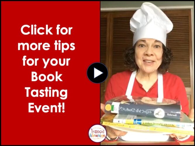 Book Tasting tips from The Trapped Librarian