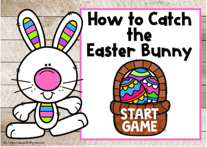 How to Catch the Easter Bunny for April Library Lessons