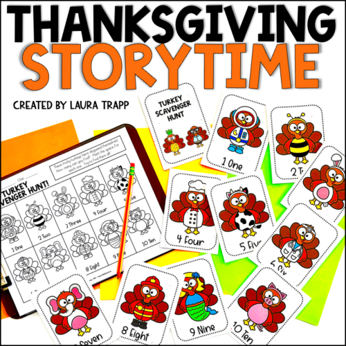 Thanksgiving Storytime Activities to go with thanksgiving picture books