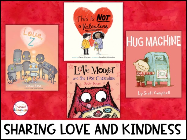 Kindness books for Valentine's Day