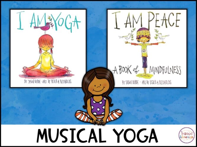 Kids yoga music books