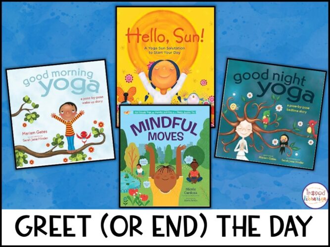 Morning yoga kids books